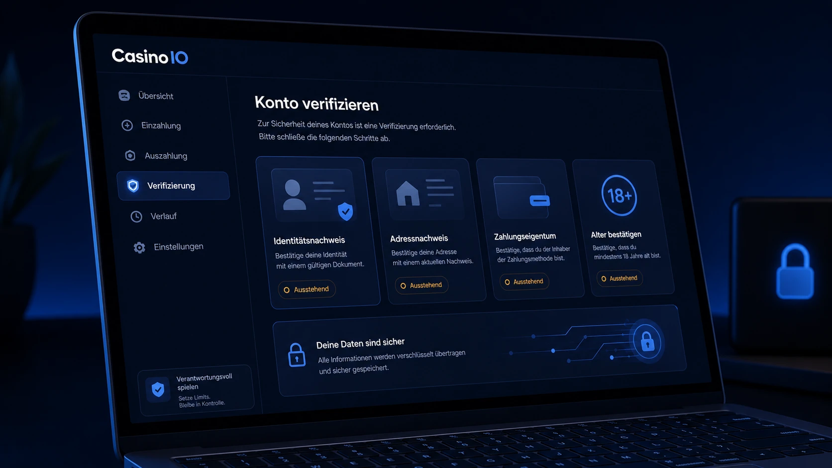 KYC und Altersprüfung im Account